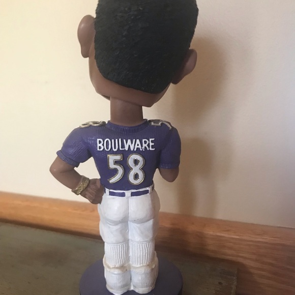 Baltimore Ravens Football Peter Boulware Bobble Head - Picture 2 of 2